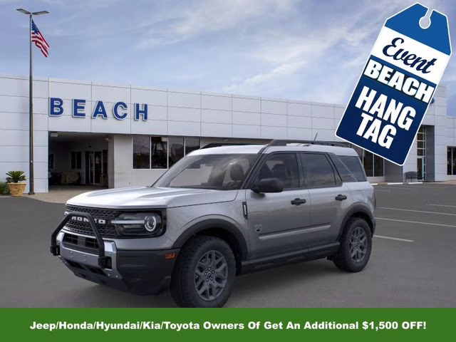 2025 Gray Metallic Ford Bronco Sport Big Bend 4X4 SUV