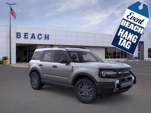 2025 Gray Metallic Ford Bronco Sport Big Bend 4X4 SUV
