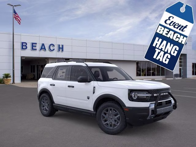 2025 Oxford White Ford Bronco Sport Big Bend 4X4 SUV
