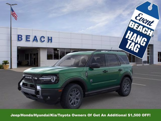 2025 Eruption Green Metallic Ford Bronco Sport Big Bend 4X4 SUV