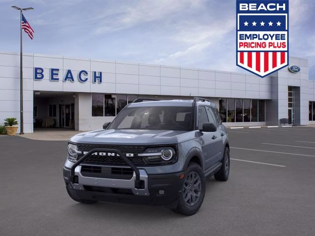 2025 Azure Gray Metallic Tri-Coat Ford Bronco Sport Big Bend 4X4 SUV