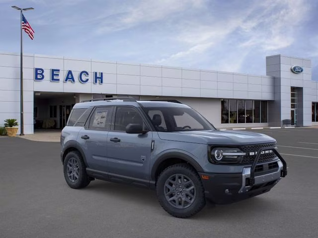2025 Azure Gray Metallic Tri-Coat Ford Bronco Sport Big Bend 4X4 SUV