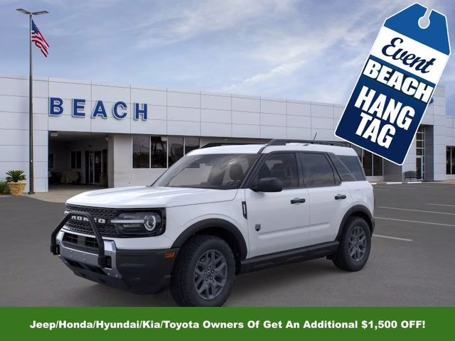 2025 Oxford White Ford Bronco Sport Big Bend 4X4 SUV