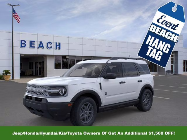 2025 Oxford White Ford Bronco Sport Big Bend 4X4 SUV