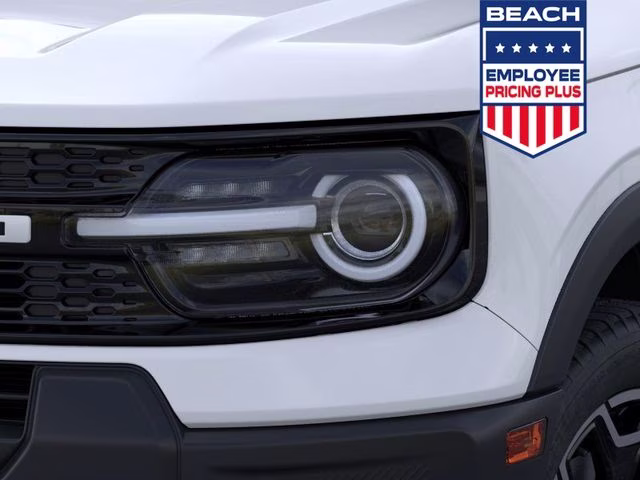 2025 Oxford White Ford Bronco Sport Outer Banks 4X4 SUV