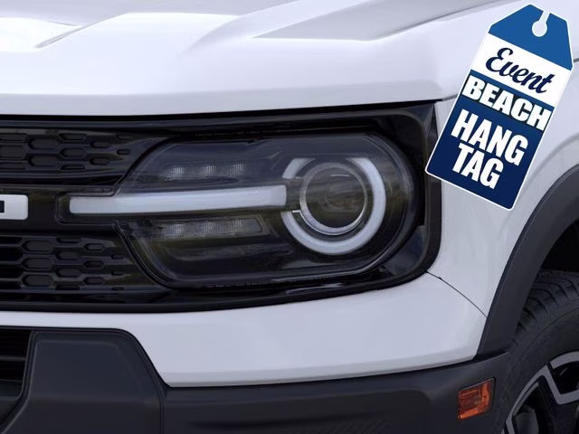 2025 Oxford White Ford Bronco Sport Outer Banks 4X4 SUV