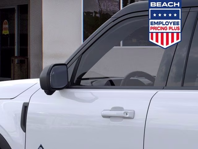 2025 Oxford White Ford Bronco Sport Outer Banks 4X4 SUV