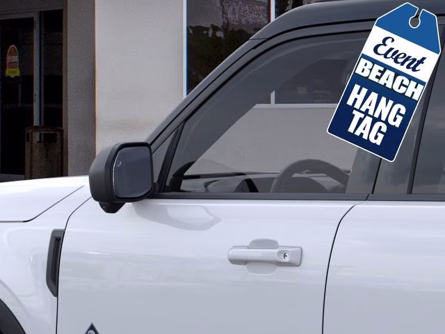 2025 Oxford White Ford Bronco Sport Outer Banks 4X4 SUV