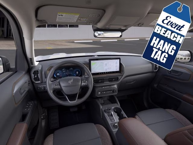 2025 Oxford White Ford Bronco Sport Outer Banks 4X4 SUV