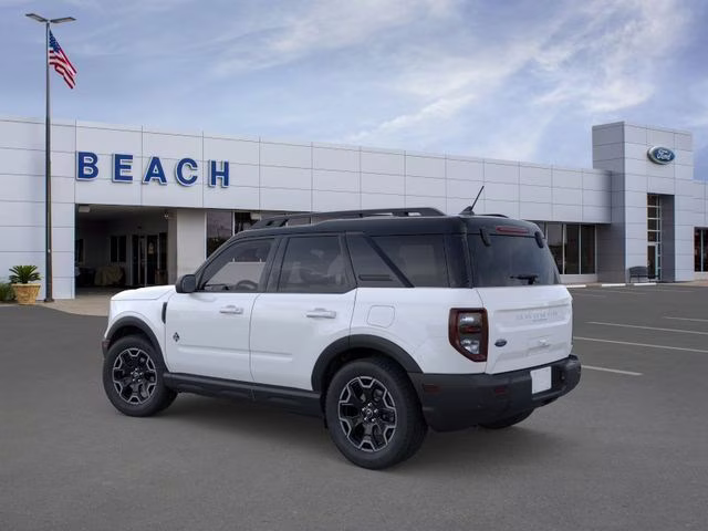 2025 Oxford White Ford Bronco Sport Outer Banks 4X4 SUV