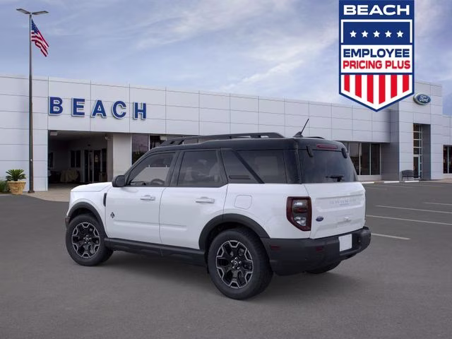 2025 Oxford White Ford Bronco Sport Outer Banks 4X4 SUV