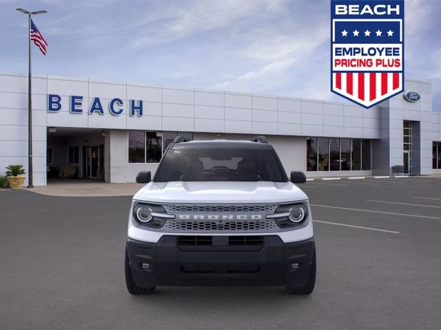 2025 Oxford White Ford Bronco Sport Outer Banks 4X4 SUV