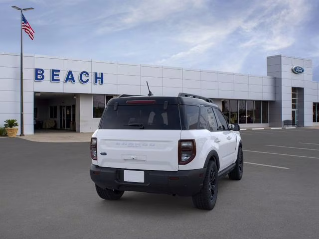 2025 Oxford White Ford Bronco Sport Outer Banks 4X4 SUV