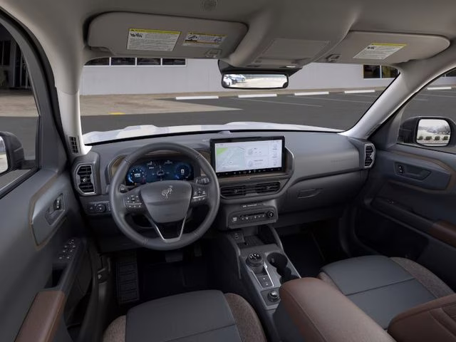 2025 Oxford White Ford Bronco Sport Outer Banks 4X4 SUV