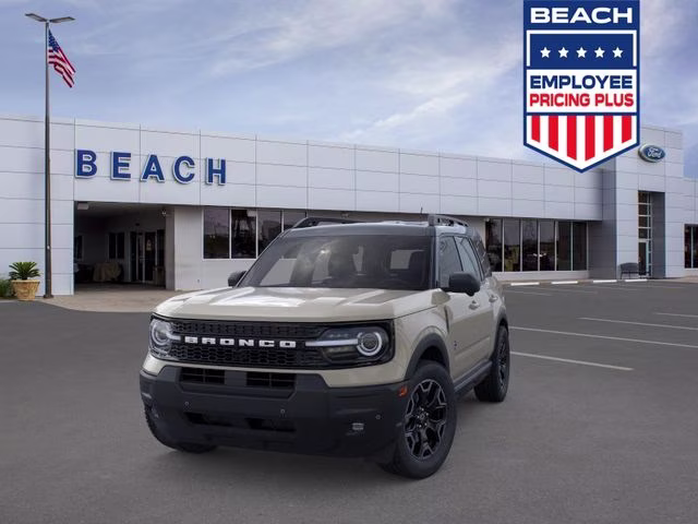 2025 Gray Metallic Ford Bronco Sport Outer Banks 4X4 SUV