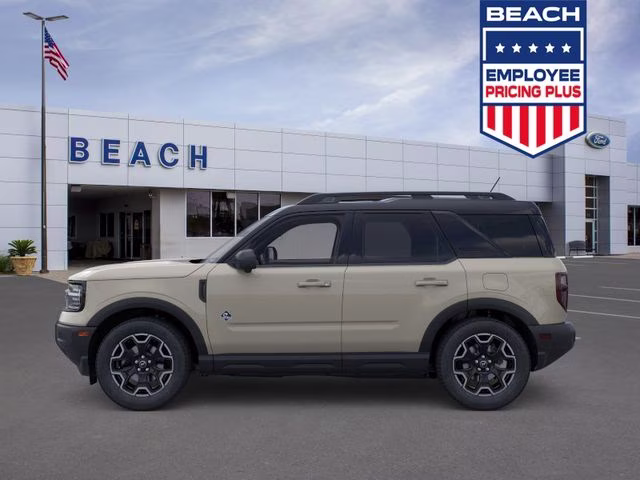 2025 Gray Metallic Ford Bronco Sport Outer Banks 4X4 SUV