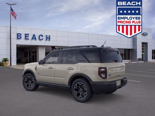 2025 Gray Metallic Ford Bronco Sport Outer Banks 4X4 SUV