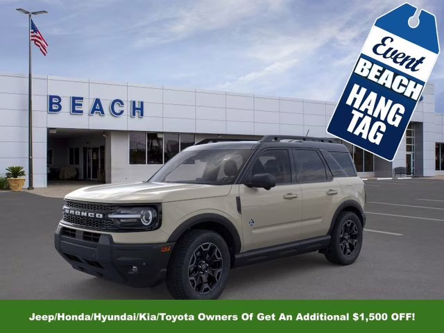 2025 Desert Sand Ford Bronco Sport Outer Banks 4X4 SUV