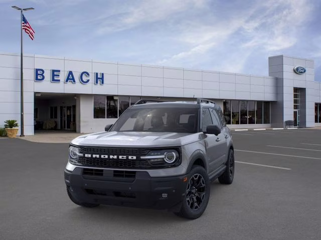 2025 Gray Metallic Ford Bronco Sport Outer Banks 4X4 SUV