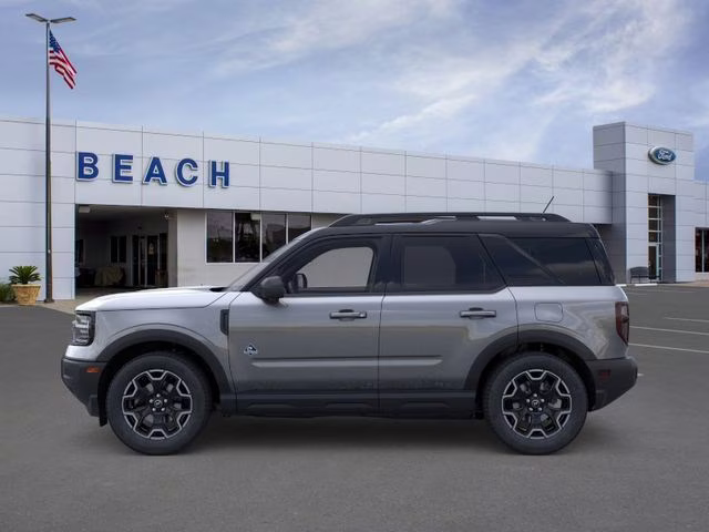 2025 Gray Metallic Ford Bronco Sport Outer Banks 4X4 SUV