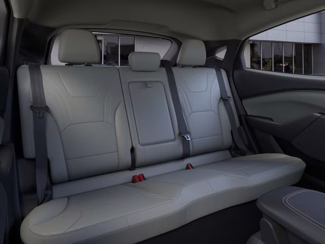 2025 Star White Metallic Tri-Coat Ford Mustang Mach-E Premium RWD SUV