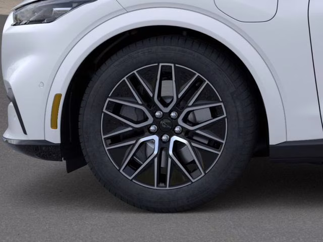 2025 Star White Metallic Tri-Coat Ford Mustang Mach-E Premium RWD SUV