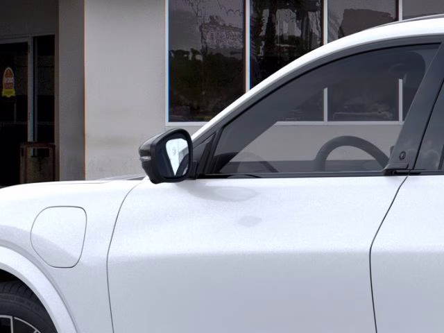 2025 Star White Metallic Tri-Coat Ford Mustang Mach-E Premium RWD SUV