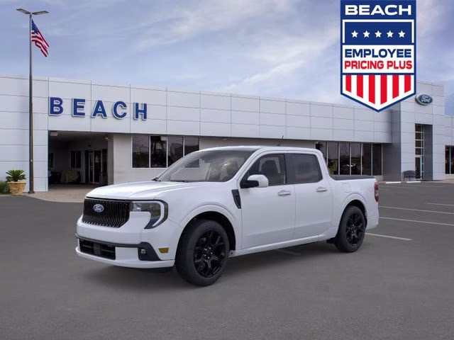 2026 Space White Metallic Ford Maverick Lobo Standard AWD Truck