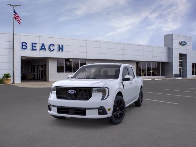 2026 Space White Metallic Ford Maverick Lobo Standard AWD Truck