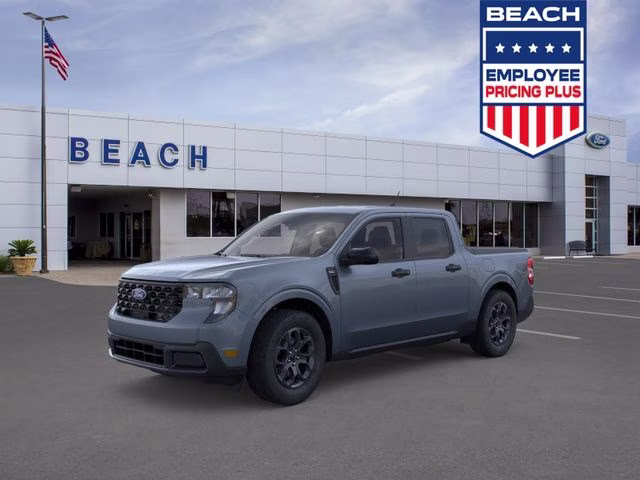 2026 Azure Gray Metallic Tri-Coat Ford Maverick XLT FWD Truck