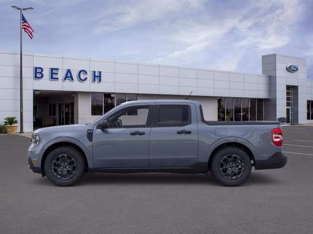 2026 Azure Gray Metallic Tri-Coat Ford Maverick XLT FWD Truck