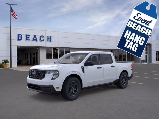 2026 White Metallic Ford Maverick XLT FWD Truck