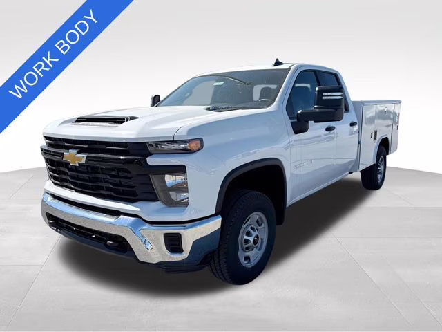 2025 Summit White Chevrolet Silverado 2500 HD WT 4X4 Truck