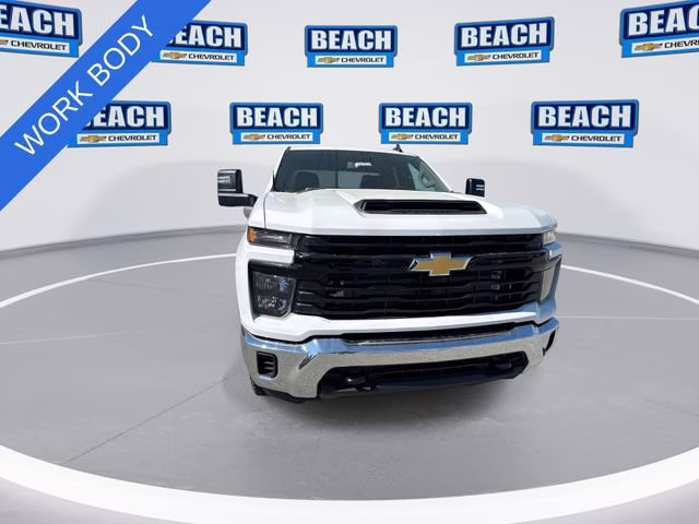 2025 Summit White Chevrolet Silverado 2500 HD WT 4X4 Truck