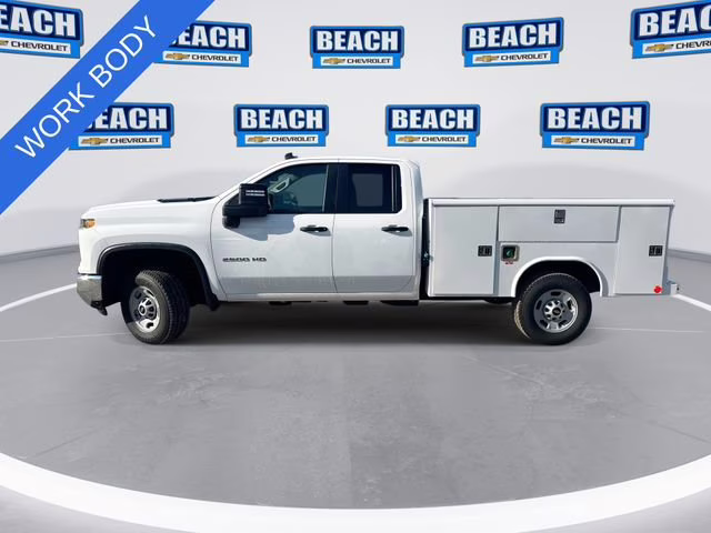 2025 Summit White Chevrolet Silverado 2500 HD WT 4X4 Truck