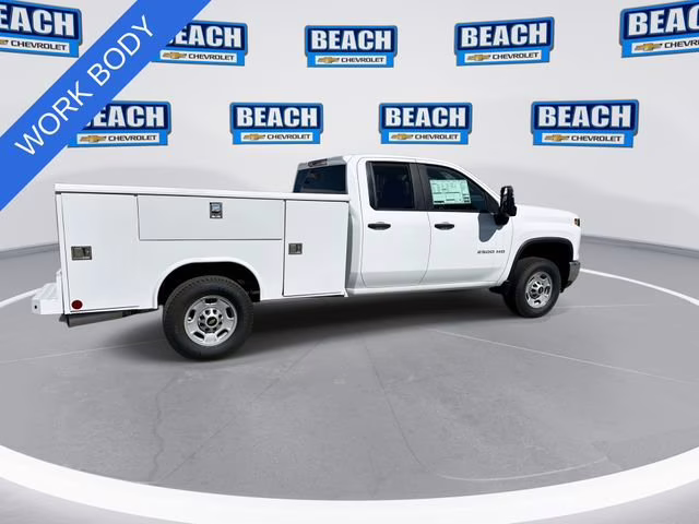 2025 Summit White Chevrolet Silverado 2500 HD WT 4X4 Truck