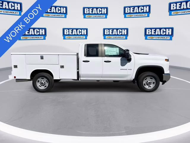 2025 Summit White Chevrolet Silverado 2500 HD WT 4X4 Truck
