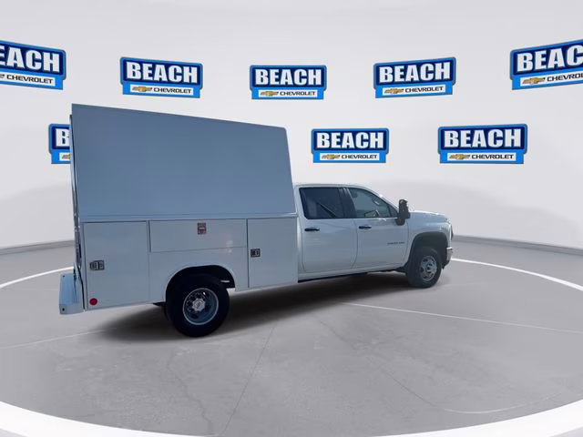 2025 Summit White Chevrolet Silverado 3500 HD Chassis Cab Work Truck RWD Truck