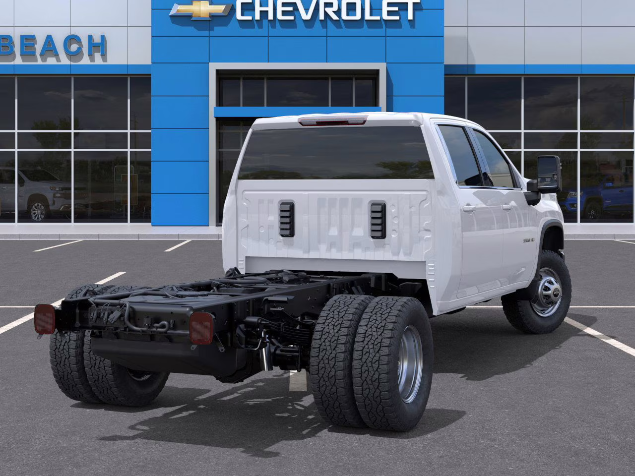 2025 Summit White Chevrolet Silverado 3500 HD Chassis Cab Work Truck RWD Truck