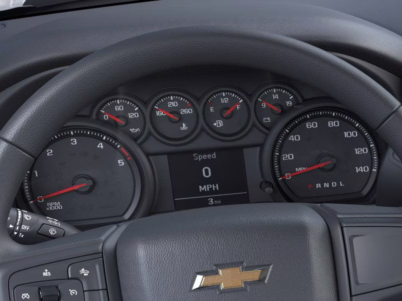 2025 Summit White Chevrolet Silverado 3500 HD Chassis Cab Work Truck 4X4 Truck