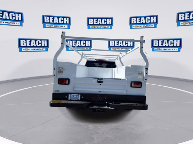 2025 Summit White Chevrolet Silverado 3500 HD Chassis Cab Work Truck 4X4 Truck