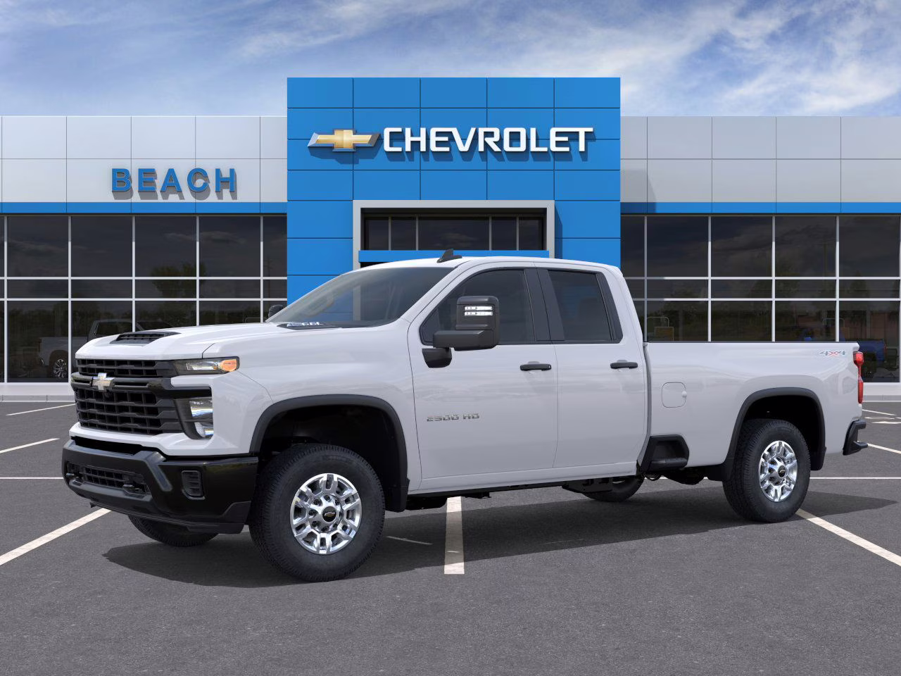 2026 Summit White Chevrolet Silverado 2500 HD WT 4X4 Truck