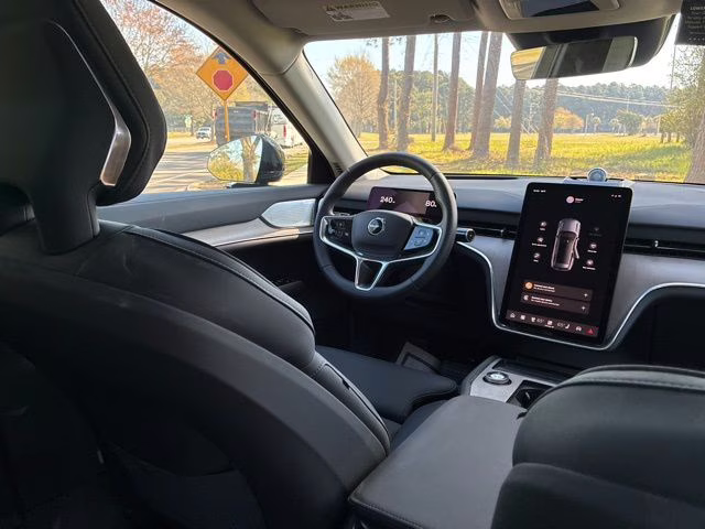 2025 Denim Blue Volvo EX90 Twin Motor Performance Ultra 7-Seater AWD SUV