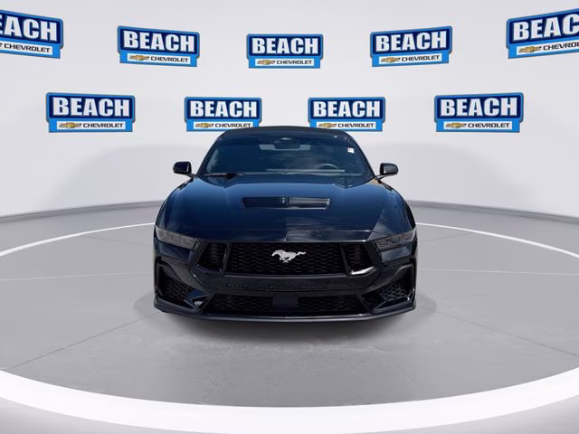 2025 Shadow Black Ford Mustang GT Premium RWD Convertible