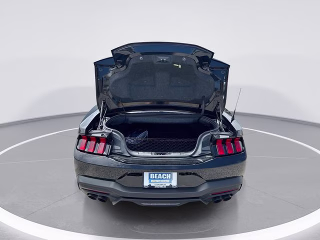 2025 Shadow Black Ford Mustang GT Premium RWD Convertible