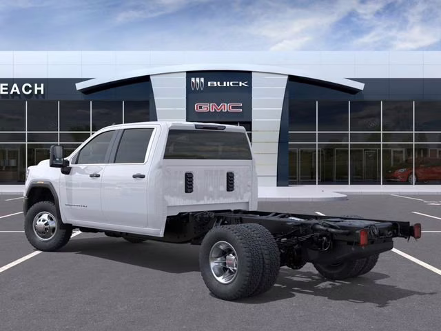 2026 Summit White GMC Sierra 3500 HD Chassis Cab Pro 4X4 Truck