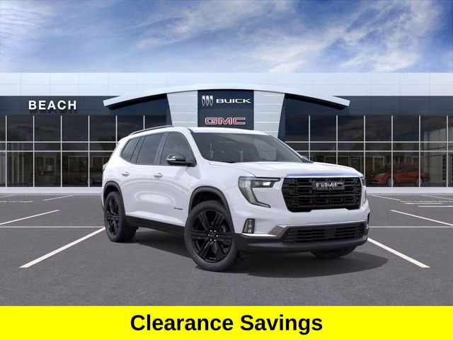 2026 Summit White GMC Acadia Elevation FWD SUV