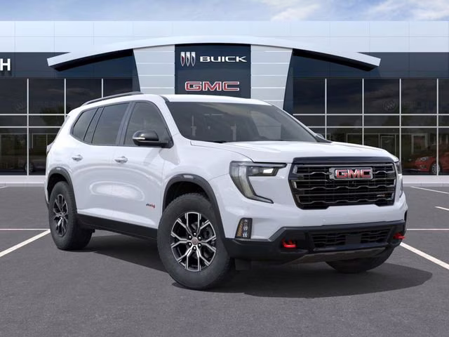 2026 Glacier White Tricoat GMC Acadia AT4 AWD SUV