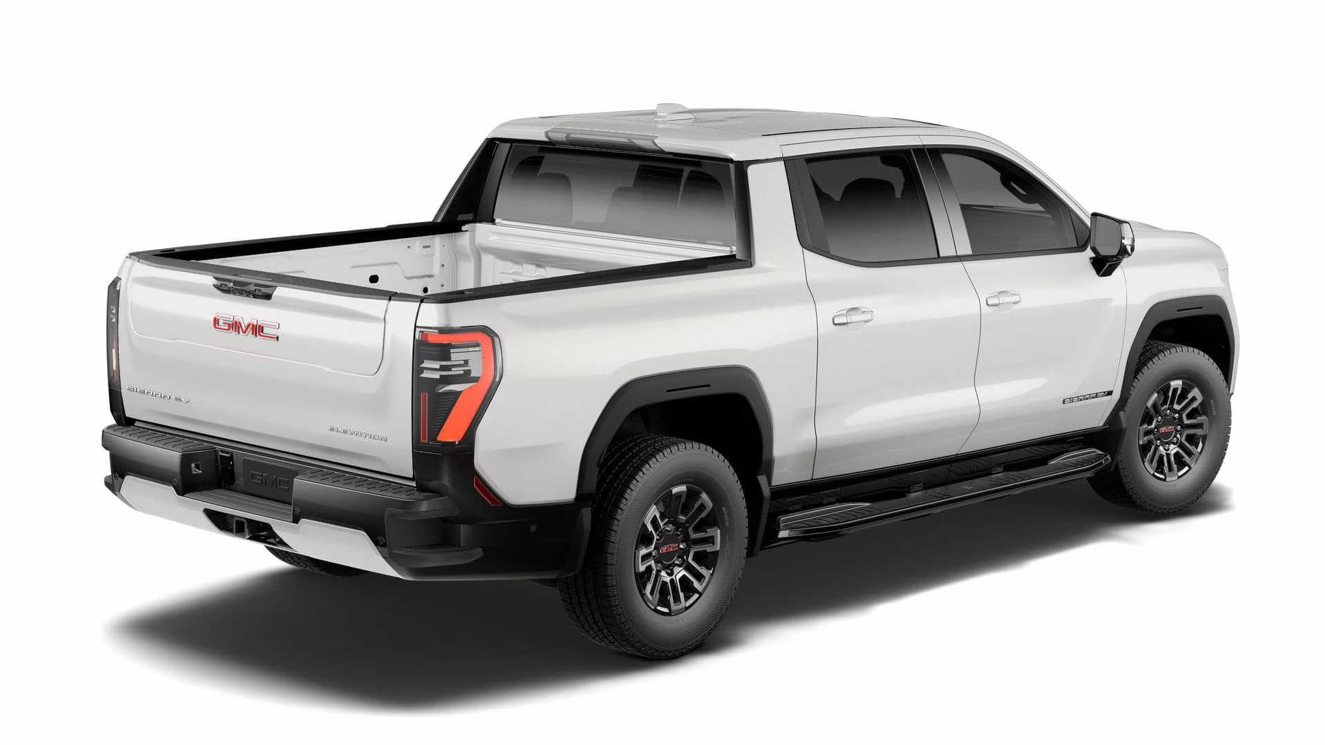 2026 Summit White GMC Sierra EV Elevation Standard Range 4X4 Truck