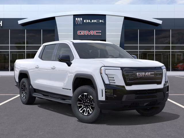 2026 Summit White GMC Sierra EV Elevation Standard Range 4X4 Truck